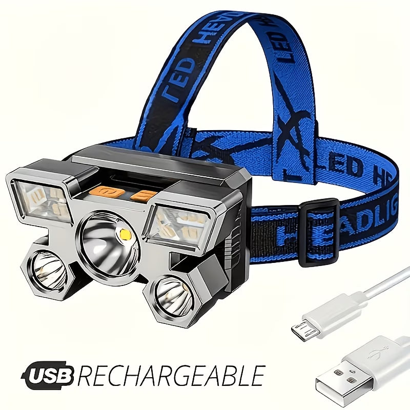 Light the Way — Super Bright Rechargeable LED Headlamp