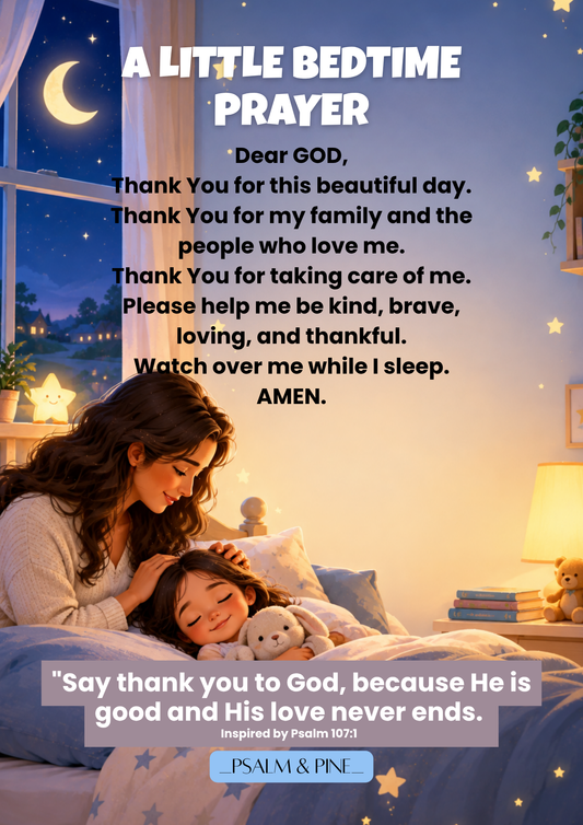 A Little Book About God — Printable Bible Stories & Activity Book for Kids (Ages 3–7)