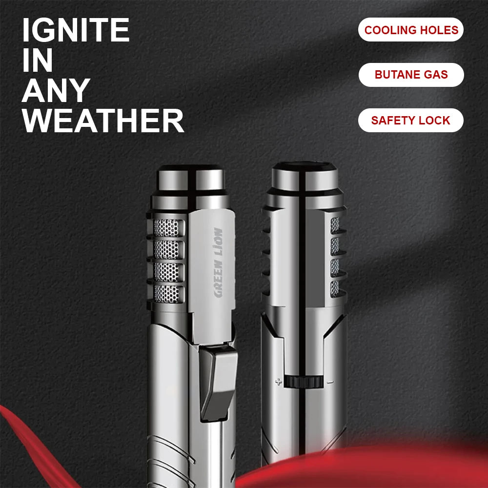 Light Anything, Anywhere — Pro-Grade Jet Flame Lighter