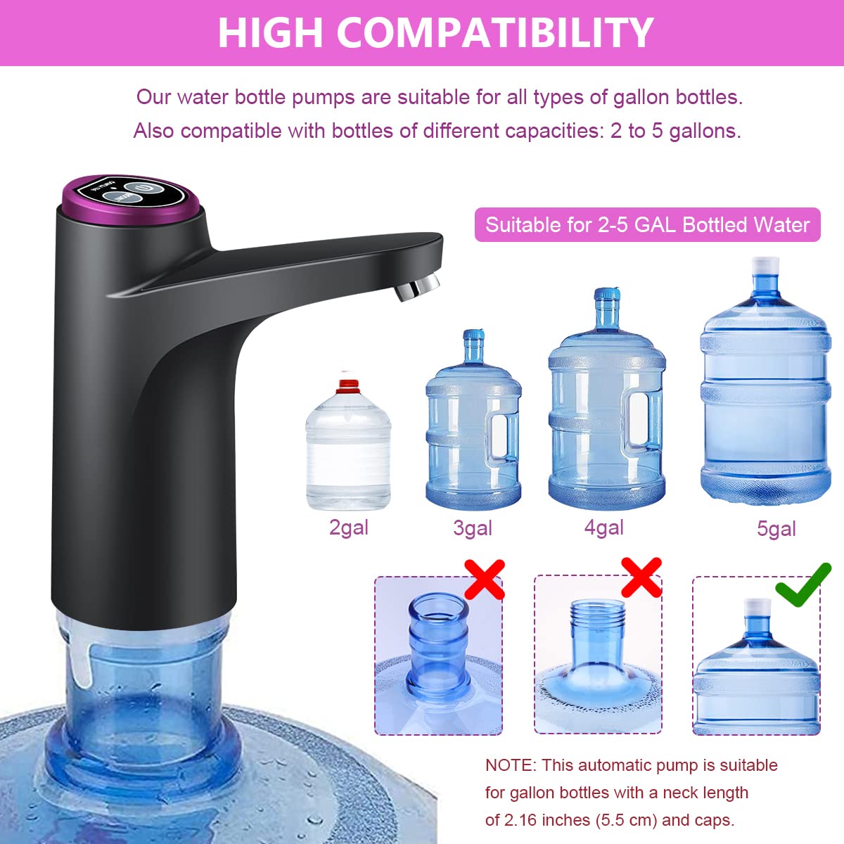 Flow Without Effort — Automatic Water Dispenser Pump