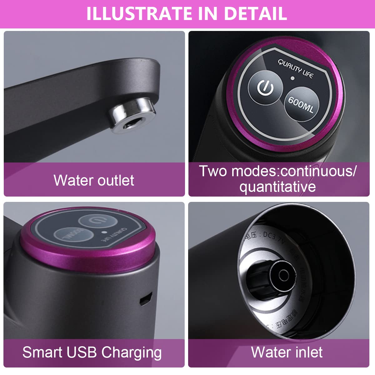 Flow Without Effort — Automatic Water Dispenser Pump