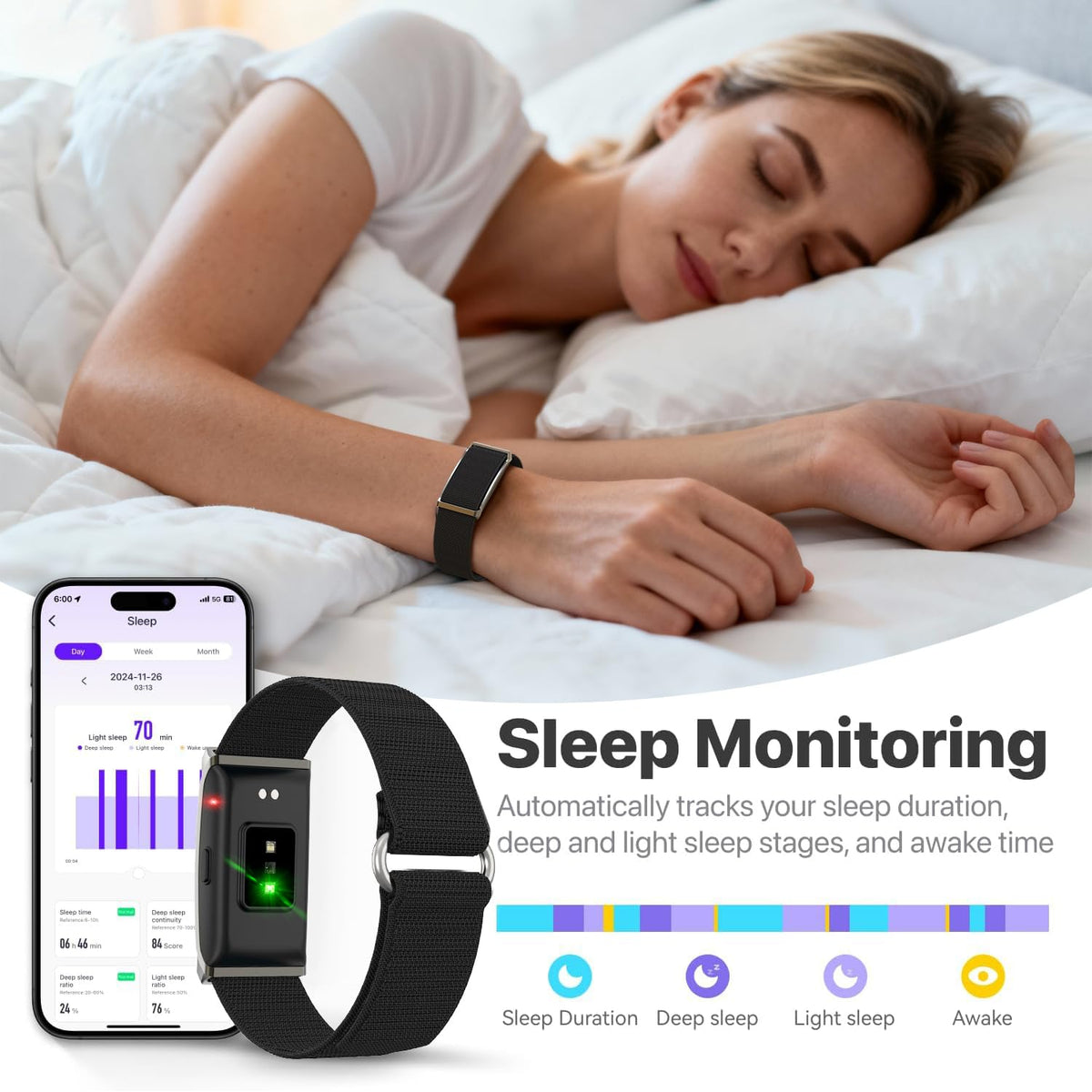 Track Your Best — Smart Fitness Wristband