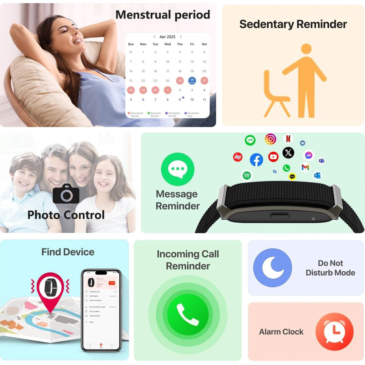 Track Your Best — Smart Fitness Wristband