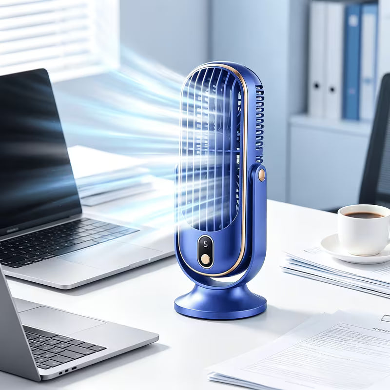 Cool & Fresh — Portable Humidifying Desktop Fan