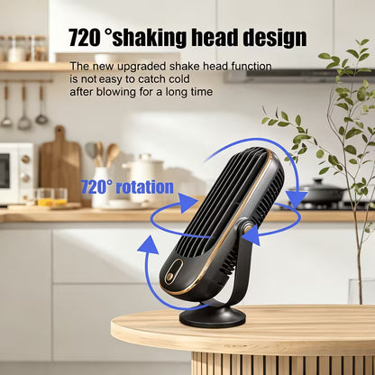 Cool & Fresh — Portable Humidifying Desktop Fan