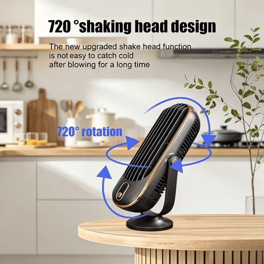 Cool & Fresh — Portable Humidifying Desktop Fan