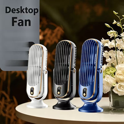 Cool & Fresh — Portable Humidifying Desktop Fan