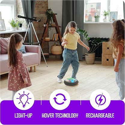 Glow & Score — Hover Soccer Light-Up Ball