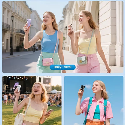 Cool on the Move — Portable Mini Bladeless Fan