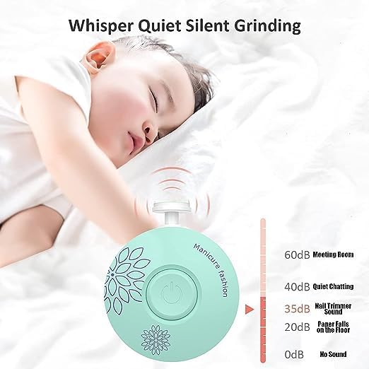 Tiny Nails, Big Care — Baby Electric Nail Trimmer