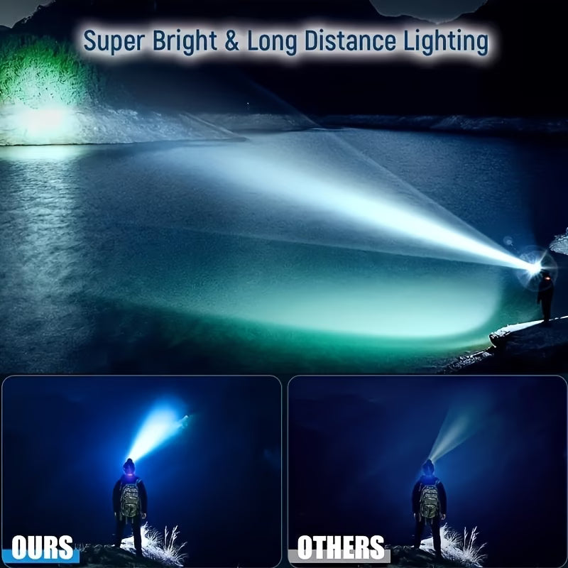 Light the Way — Super Bright Rechargeable LED Headlamp