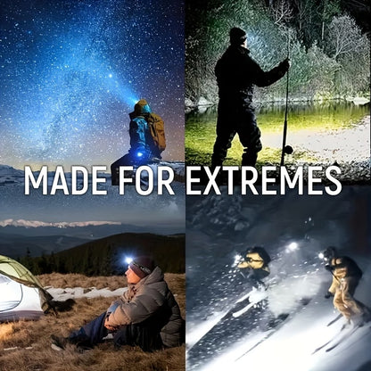 Light the Way — Super Bright Rechargeable LED Headlamp