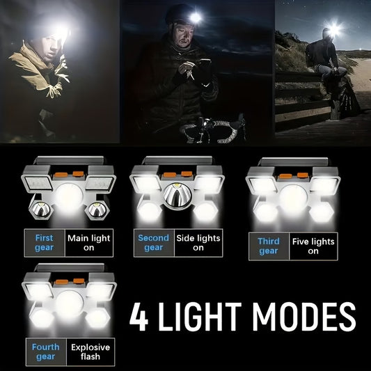 Light the Way — Super Bright Rechargeable LED Headlamp