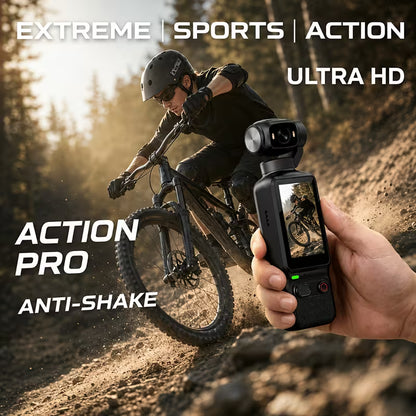Capture Everything — 4K Portable Handheld Camera