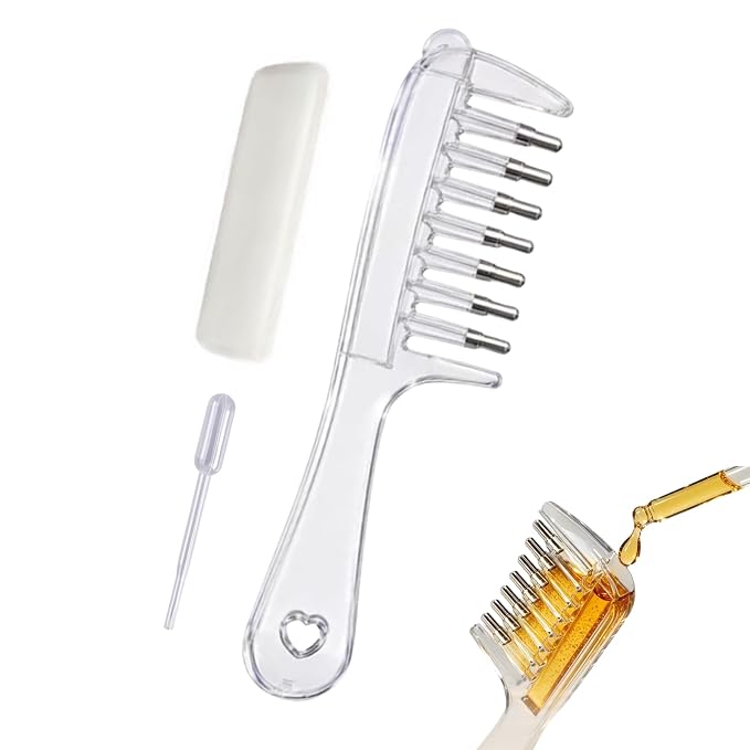 Crystal Serum Comb for Scalp Massage