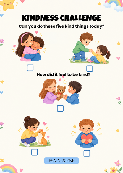 A Little Book About God — Printable Bible Stories & Activity Book for Kids (Ages 3–7)