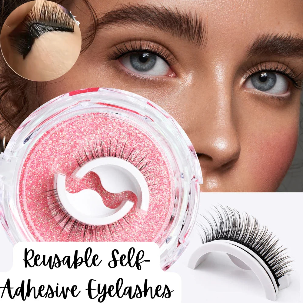 Glue-Free Glam — Reusable Self-Adhesive Eyelashes